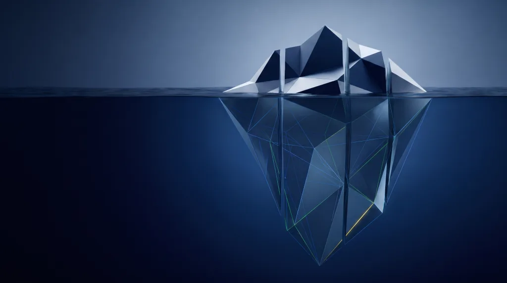 Faceted iceberg above a deep submerged lattice, for straight answers to common questions about Lingows.